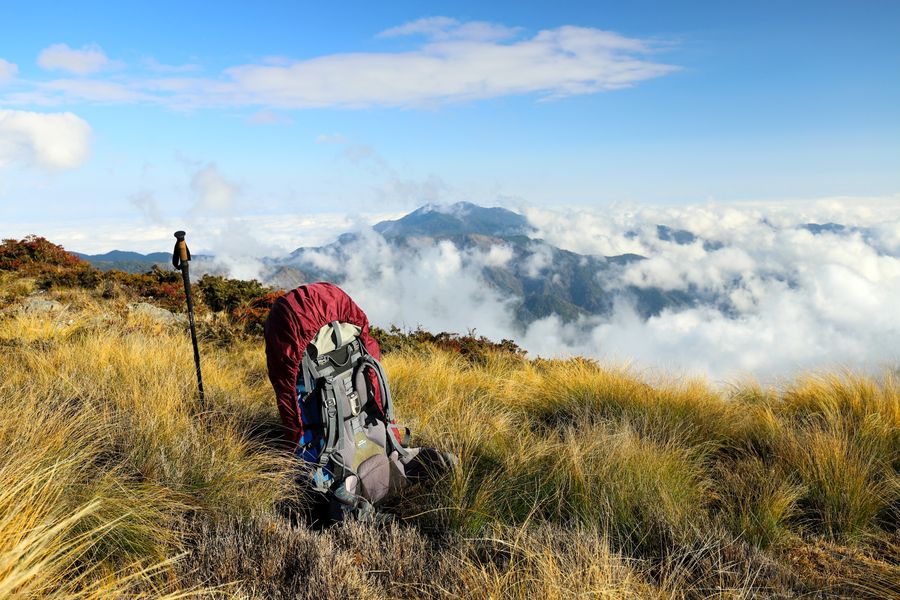 Paisaje montañoso en Taiwán