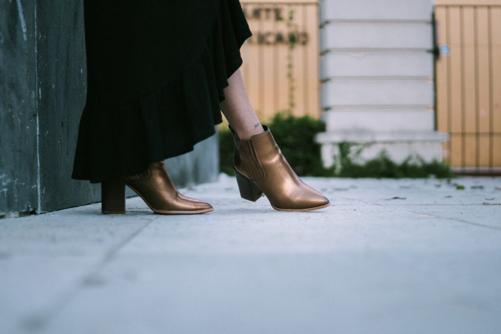 botines metalicos mujer tendencias Botines metálicos mujer tendencias