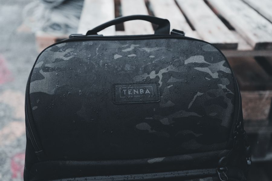 Mochila impermeable camuflaje textil resistente