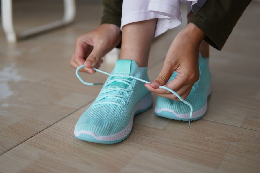 Tenis deportivos y tallas de calzado